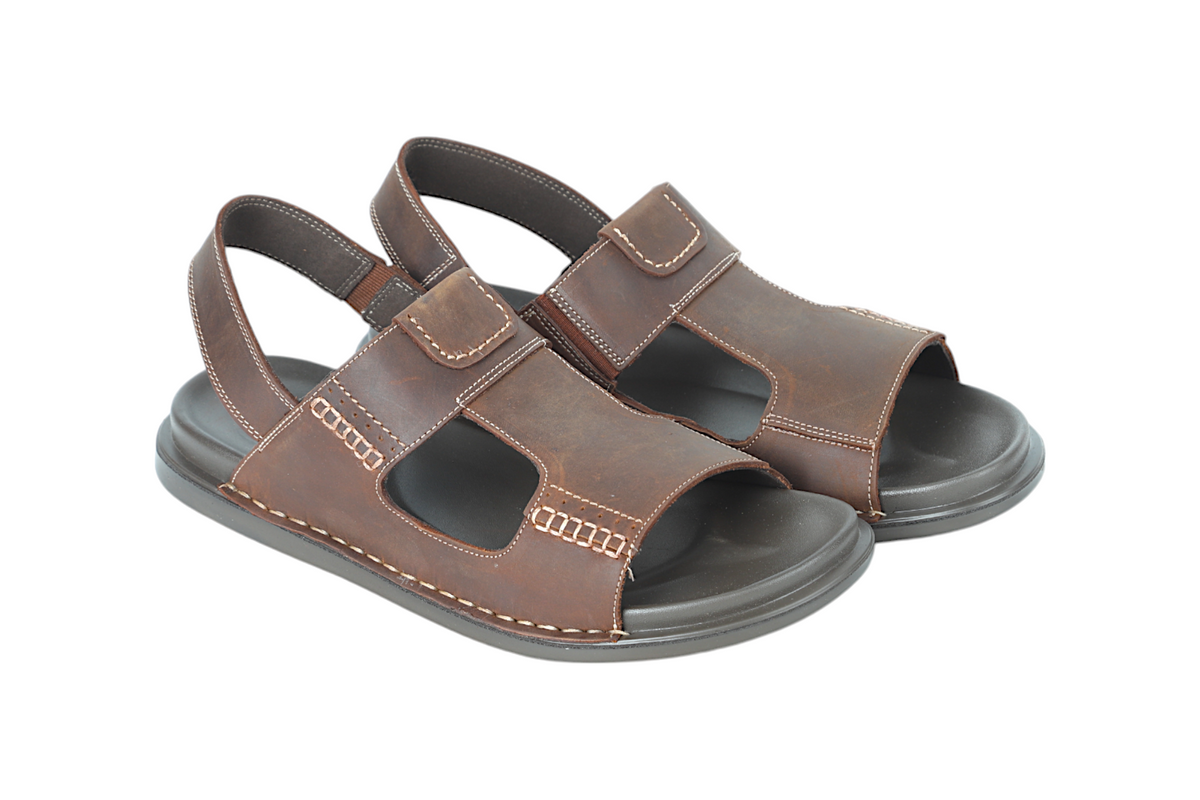 Mens Premium Leather Sandal 915624 – SREELEATHERS