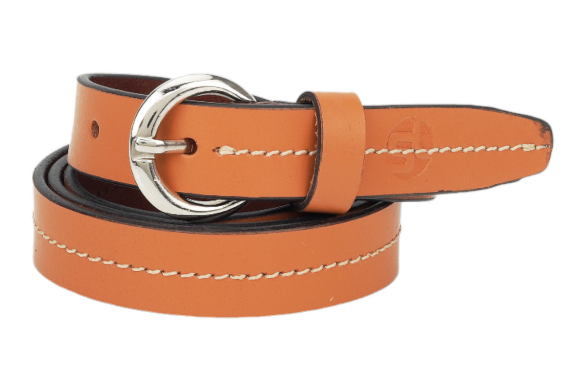 Women leather Belt 99420 (Tan) SREELEATHERS