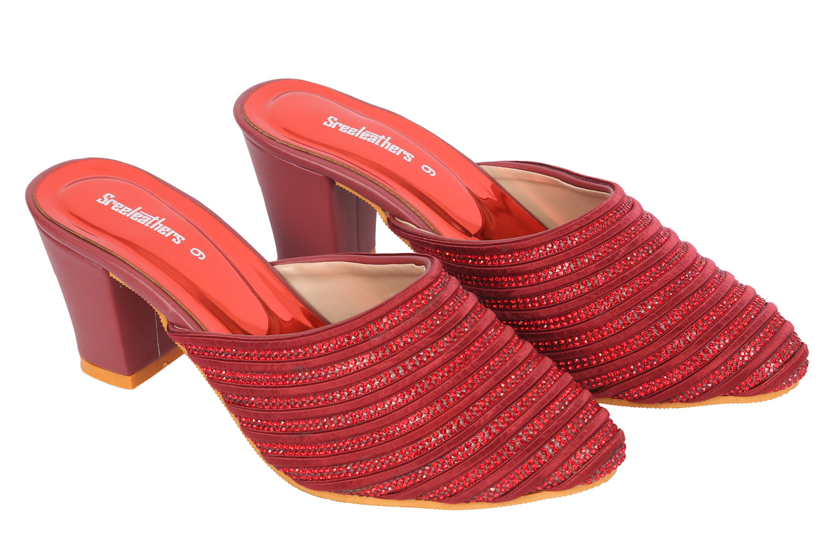 Sreeleathers ladies store shoes online shopping