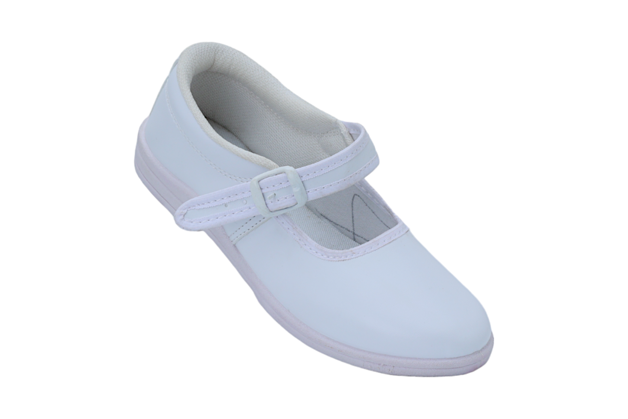 School Shoes Girls (White 3-5 Yrs) 59917 – SREELEATHERS