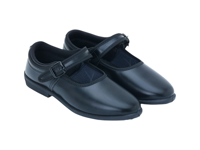 School Shoes Girls (Black 6-8 Yrs) 59908