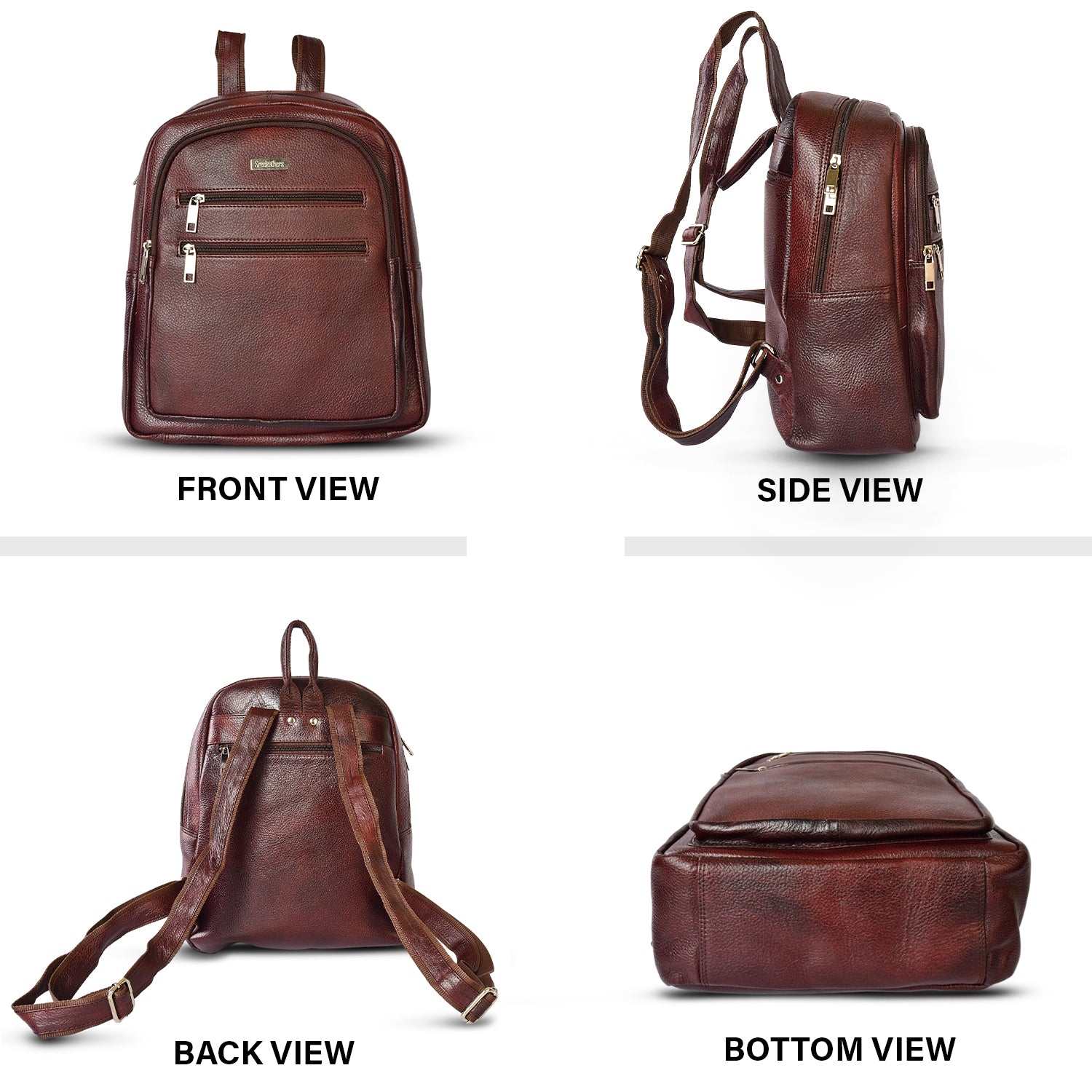 aliexpress genuine leather backpack LEATHER BACKPACK 36816 (Brown) – SREELEATHERS