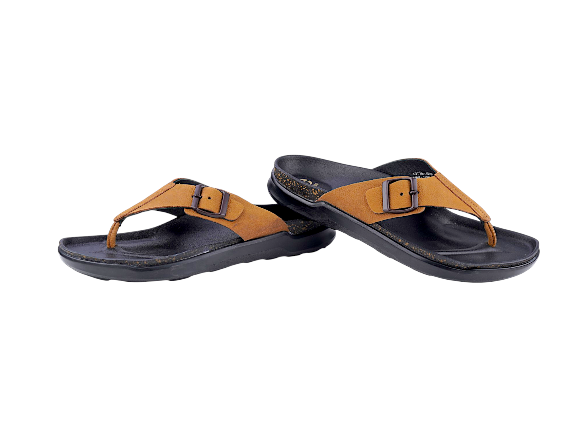 Man Chapple Men’s Premium Leather Chappal with Buckle Strap – Stylish Everyday Com ...