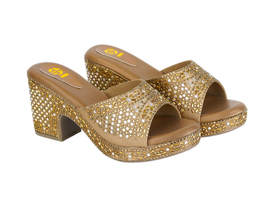 Premium Ladies Fancy Heel Chappal | Stylish Women’s Heel Chappal 94140