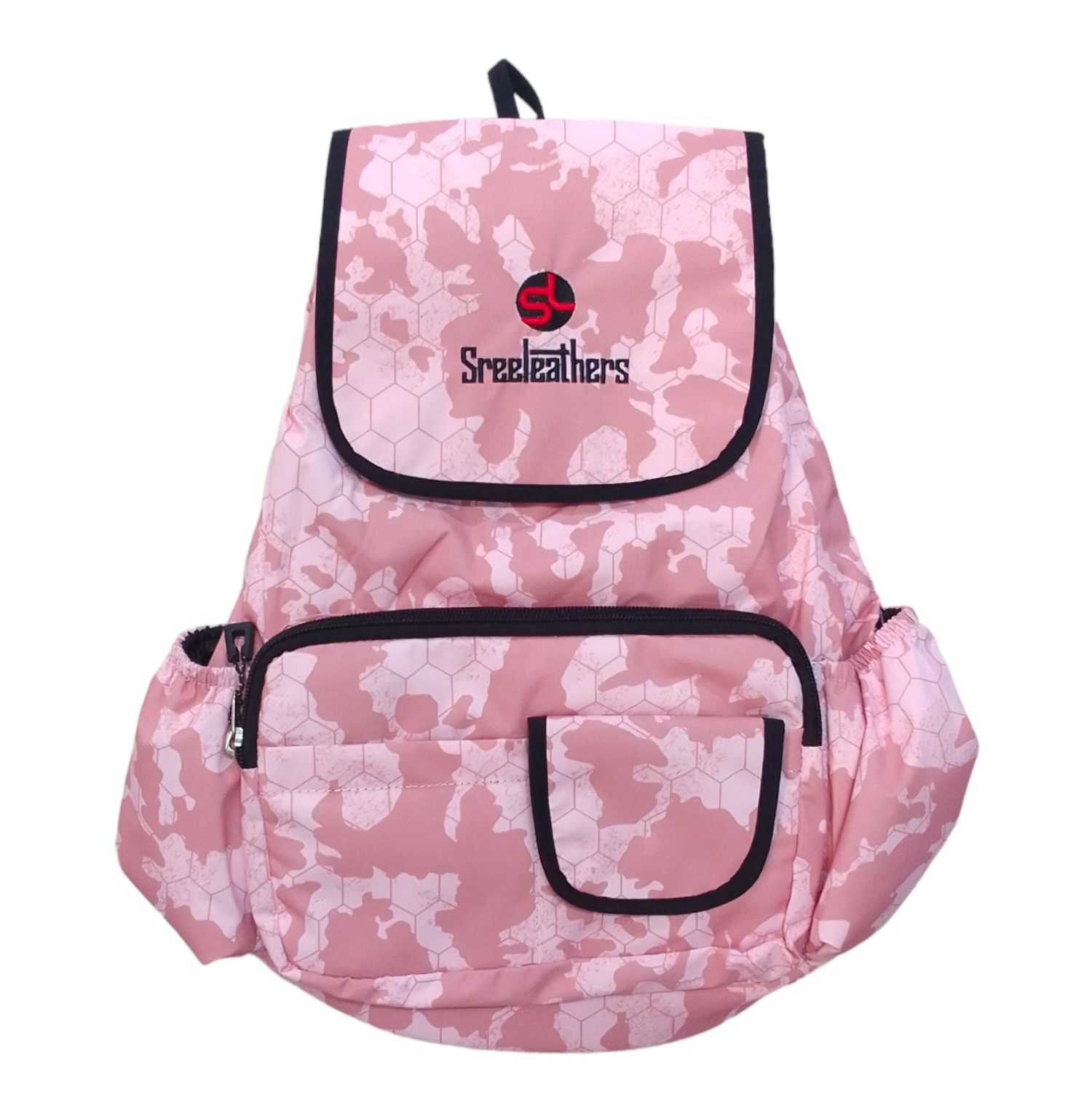 Ladies printed Backpack 999915 SREELEATHERS