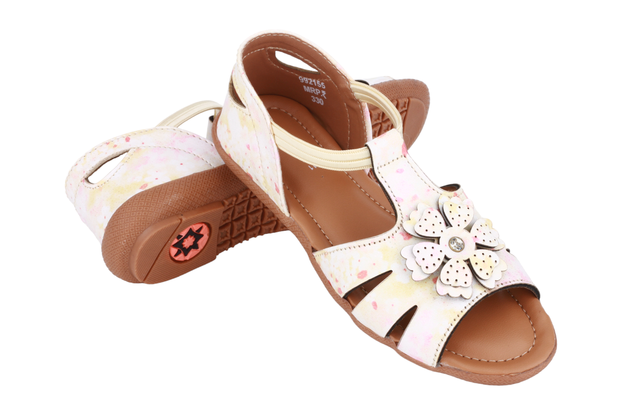 Daybrio Printed Girls PU Flat Sandal, Size: 11,13 at Rs 299/pair in  Kozhikode