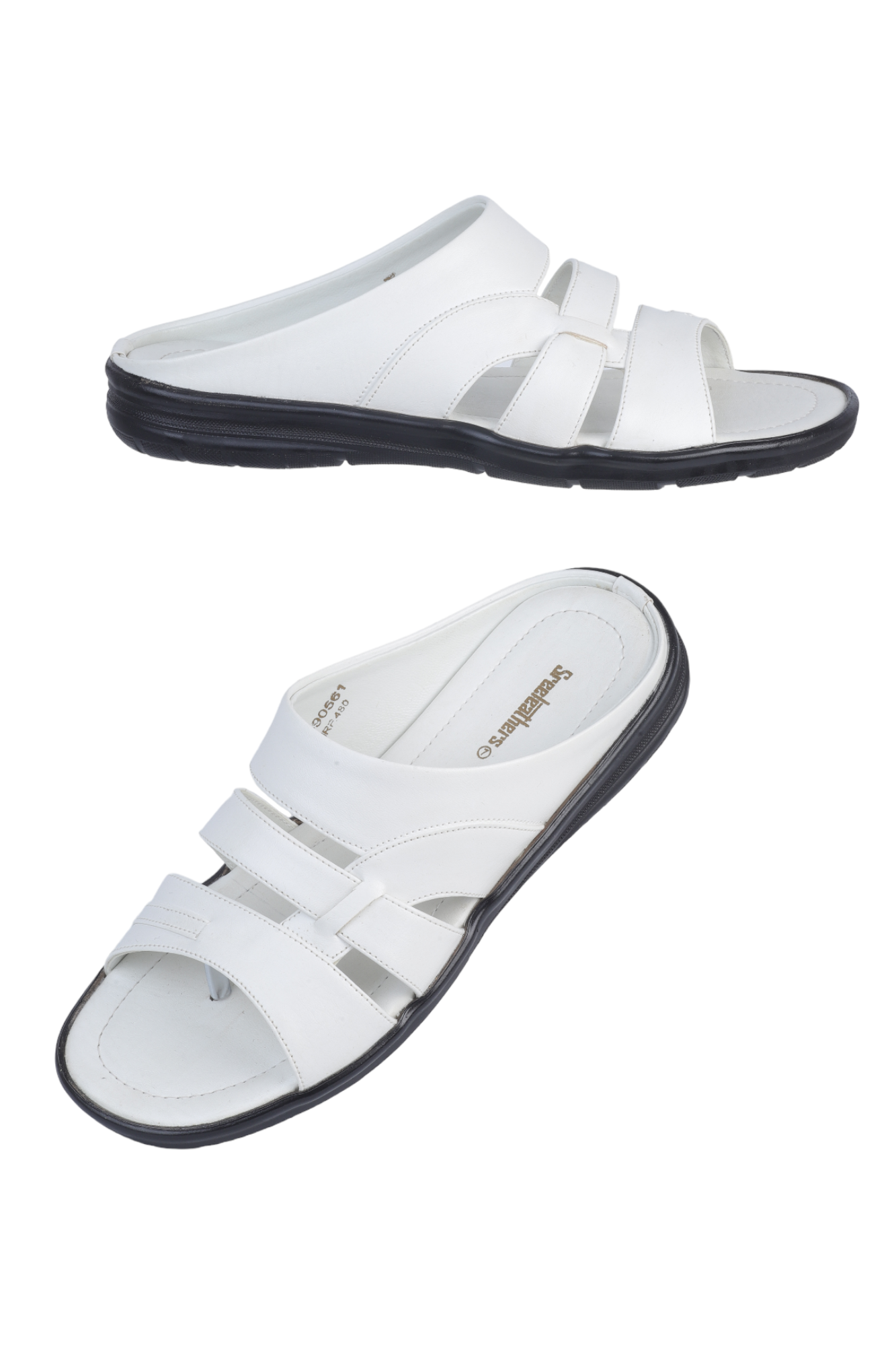 White 2025 chappal gents