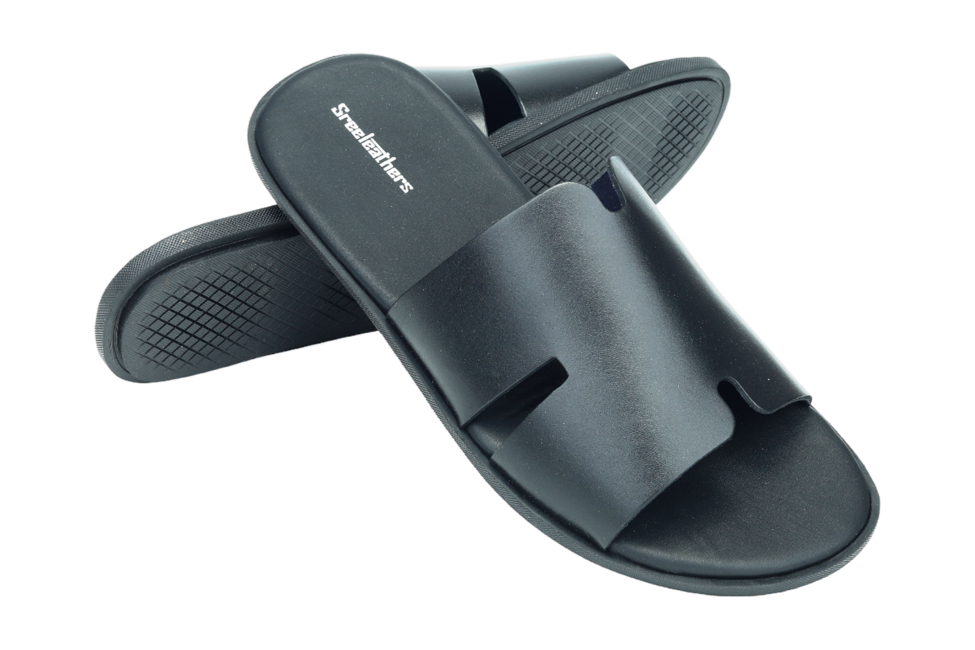 Leather chappal top for mens