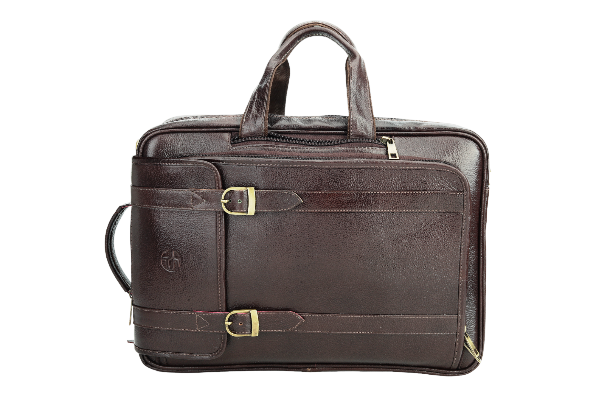 14 Inch Black Leather Executive Laptop Bag at Rs 1050 in New Delhi | ID:  2852130806255