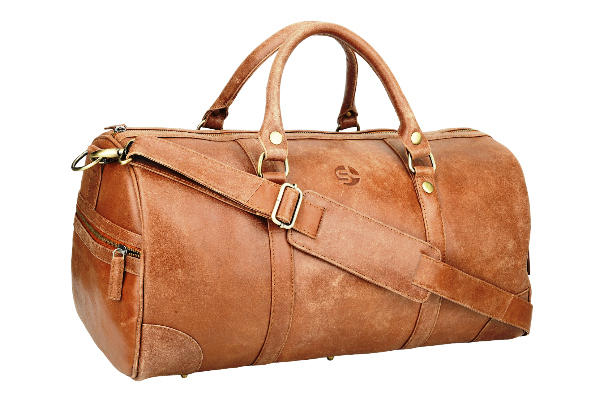 Shree leather travel bag sales