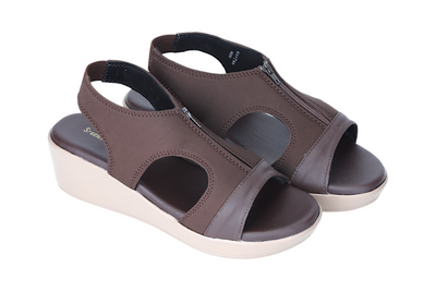 Ladies Platform Heel Sandal | Stylish Comfort & Everyday Wear 90290