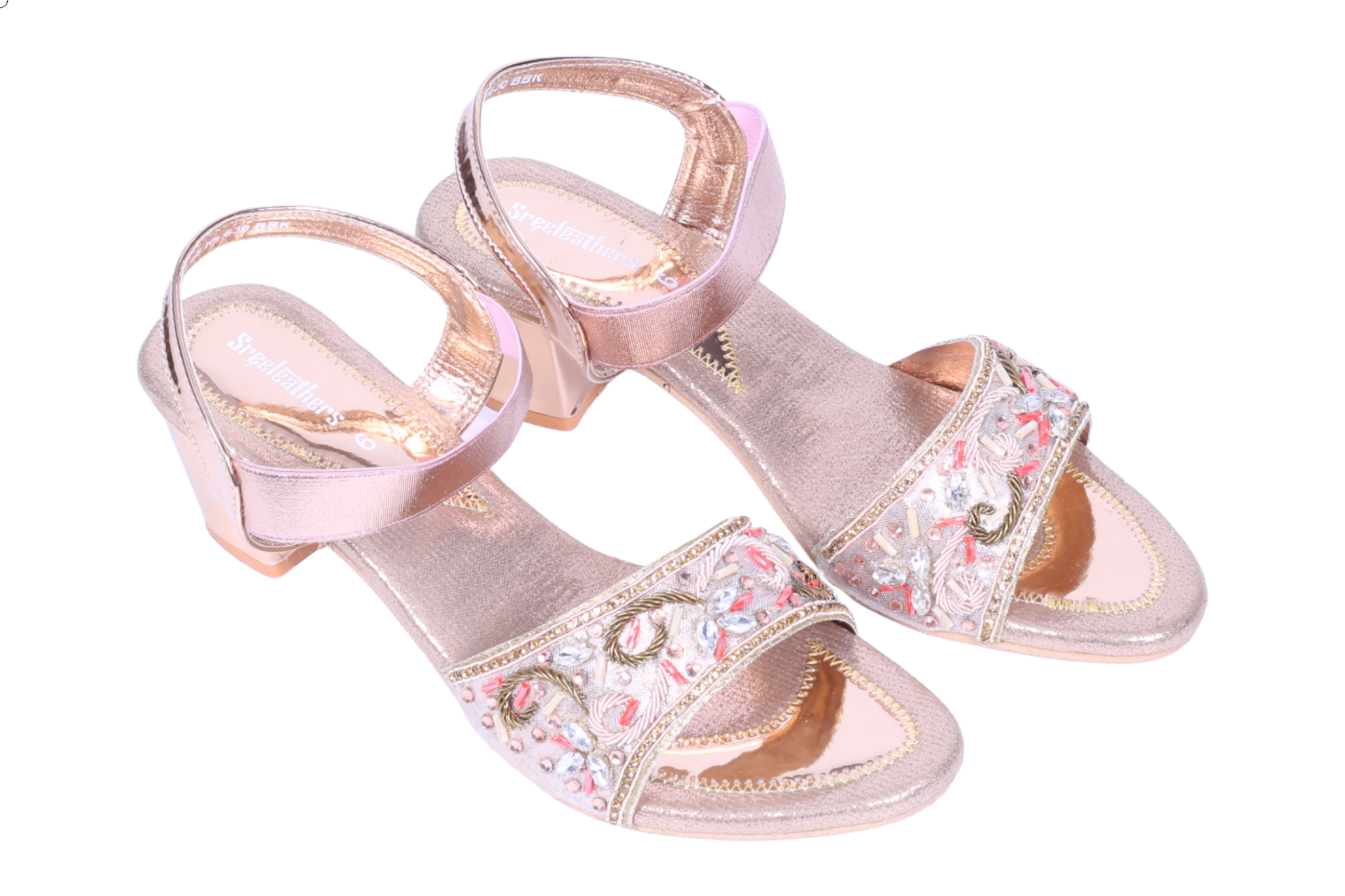 Silver / Gold / Pink Sequin Glitter Leather Wedding Princess Flower Gi -  Princessly