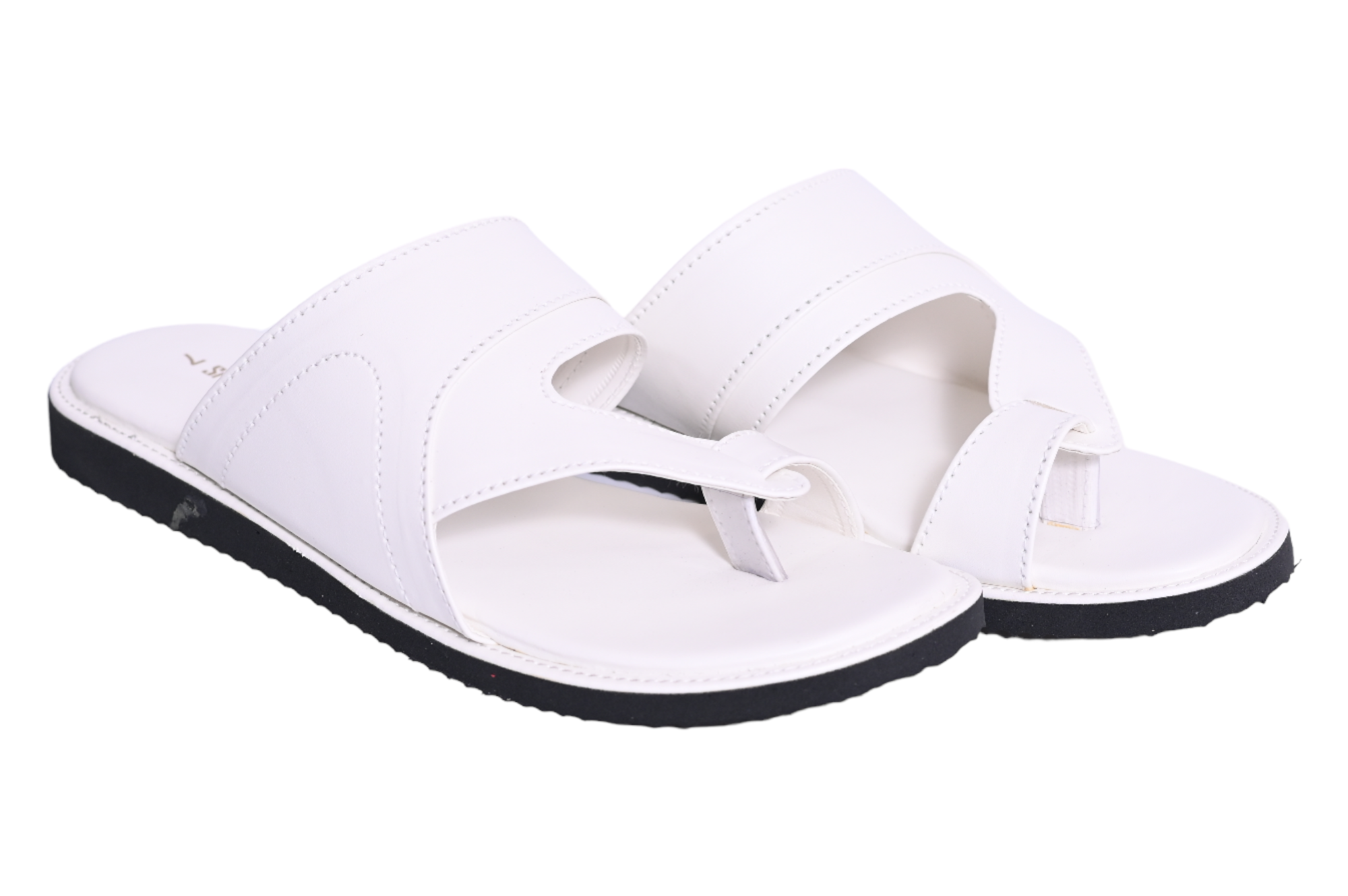 Mens white chappal new arrivals