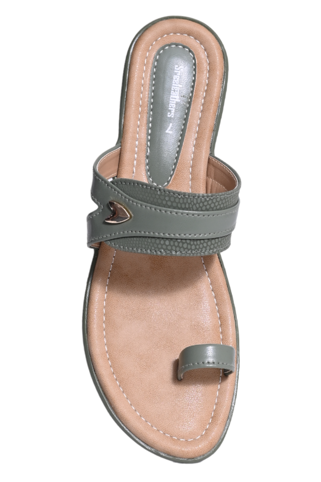LADIES HEEL CHAPPAL 55705 SREELEATHERS
