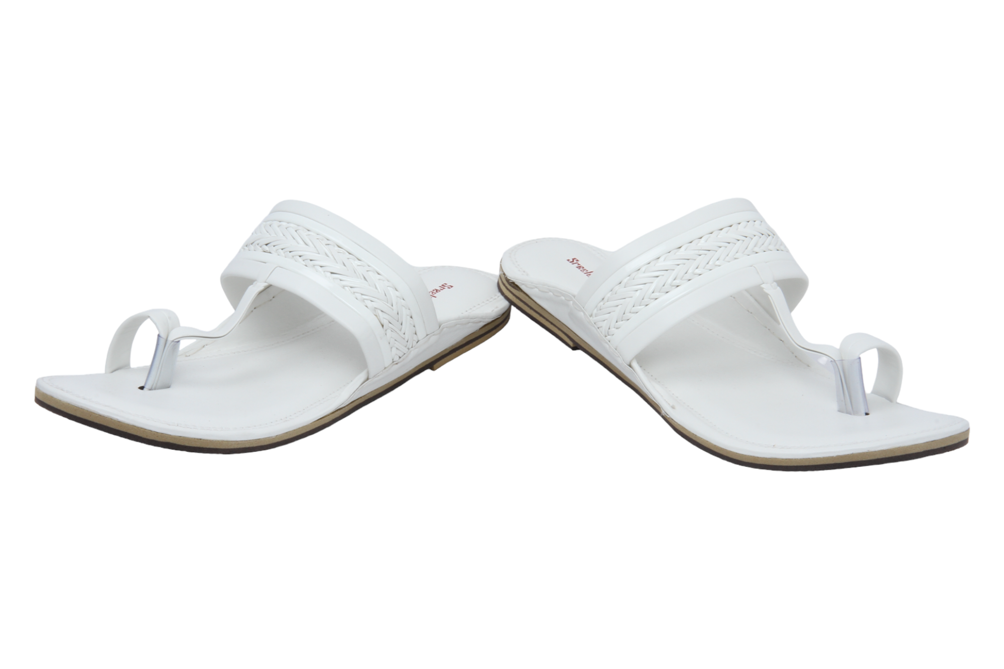 Kolhapuri sale chappal white