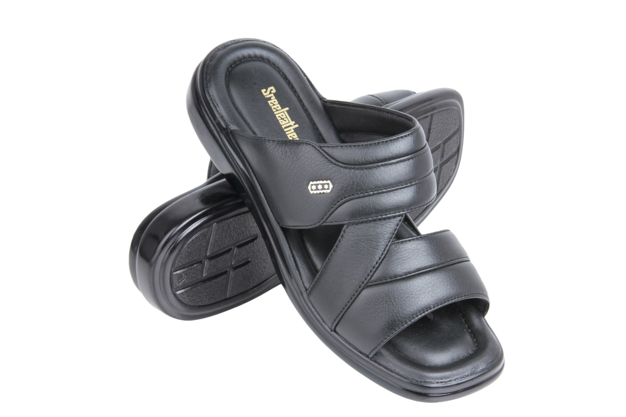 Gents leather chappal 993627 â SREELEATHERS