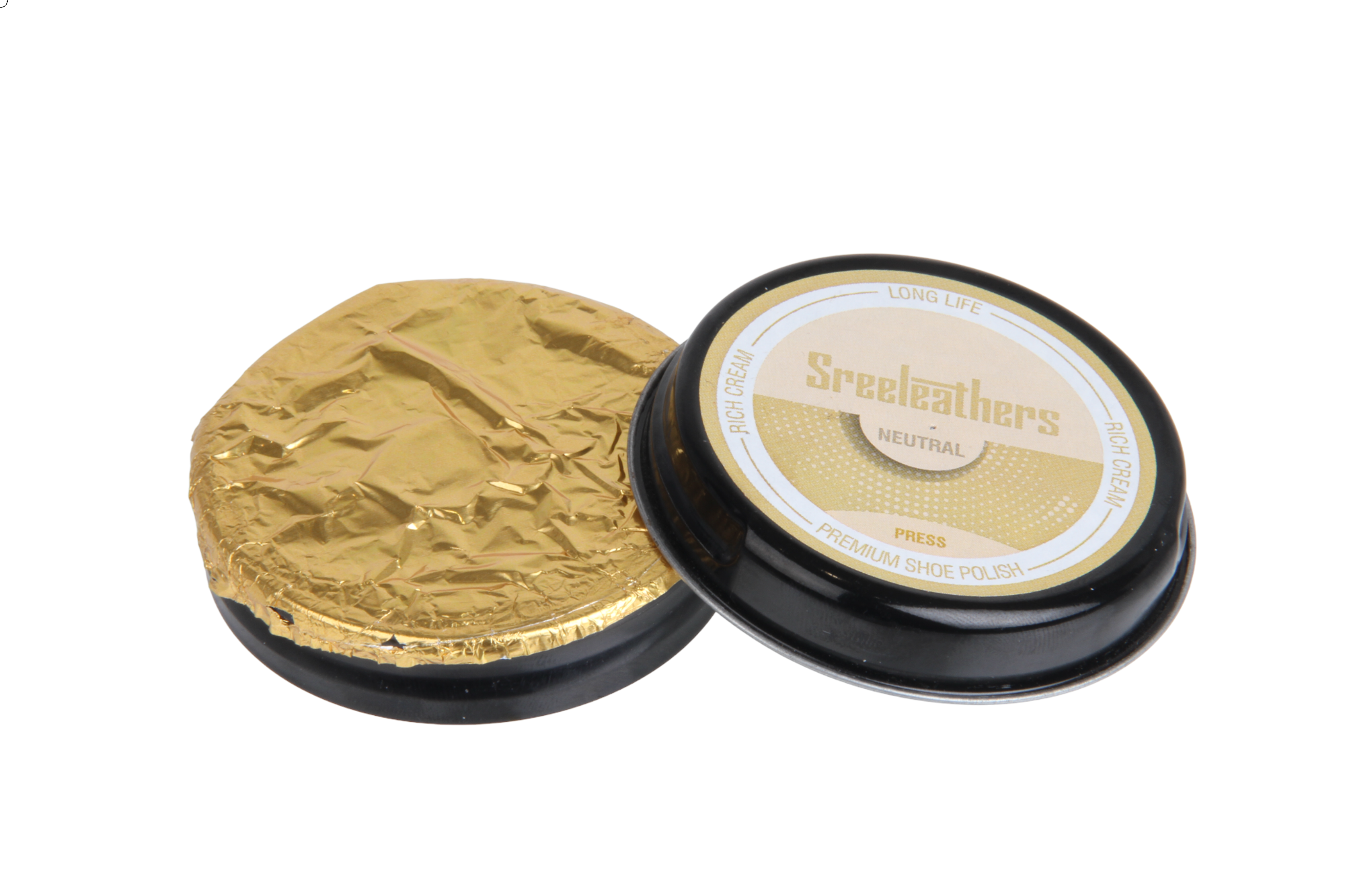 Wax Shoe Polish 41528 NEUTRAL SREELEATHERS