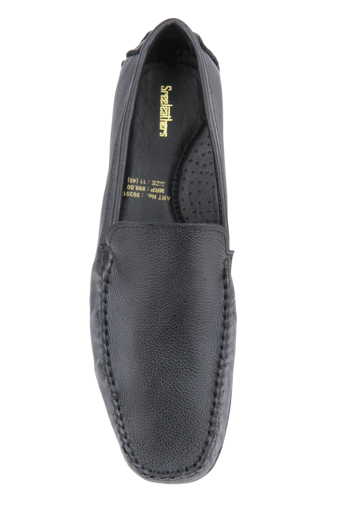 Mens leather loafer shoe 993514 (Special Size) - Main Image