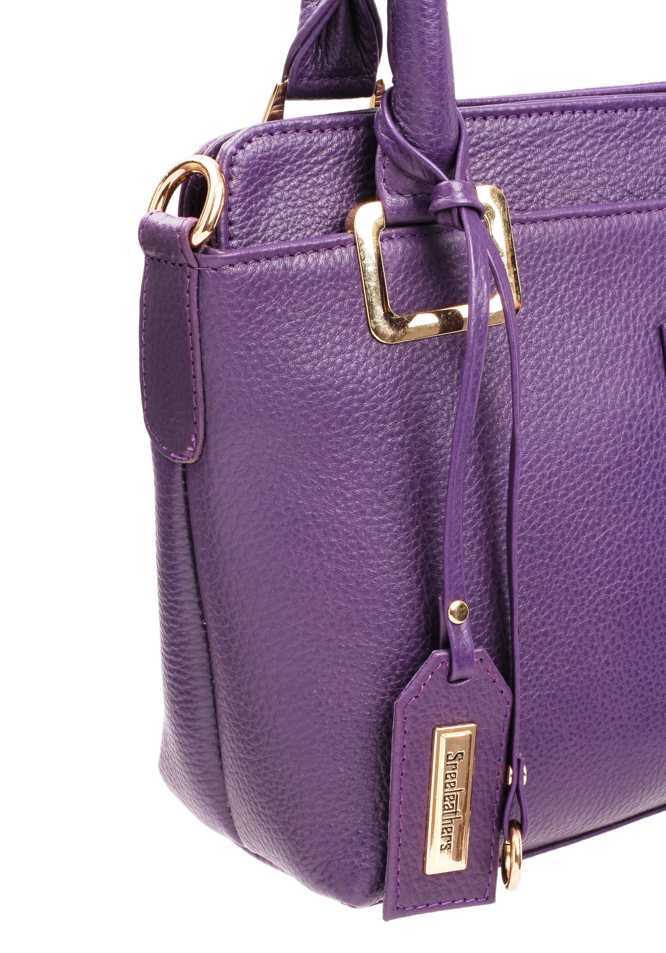 IMPORTED PURPLE TRENDY BAGS WITH FREE SMALL BAG