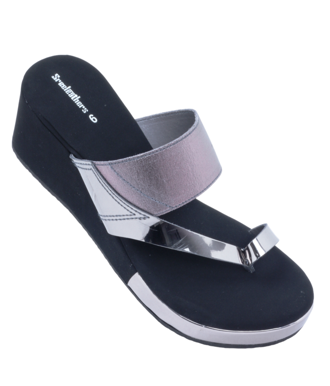 Latest Designer Beige Solid Fashion Wedge Heel Sandals & Slippers, Heel  Chappals for women & girls,