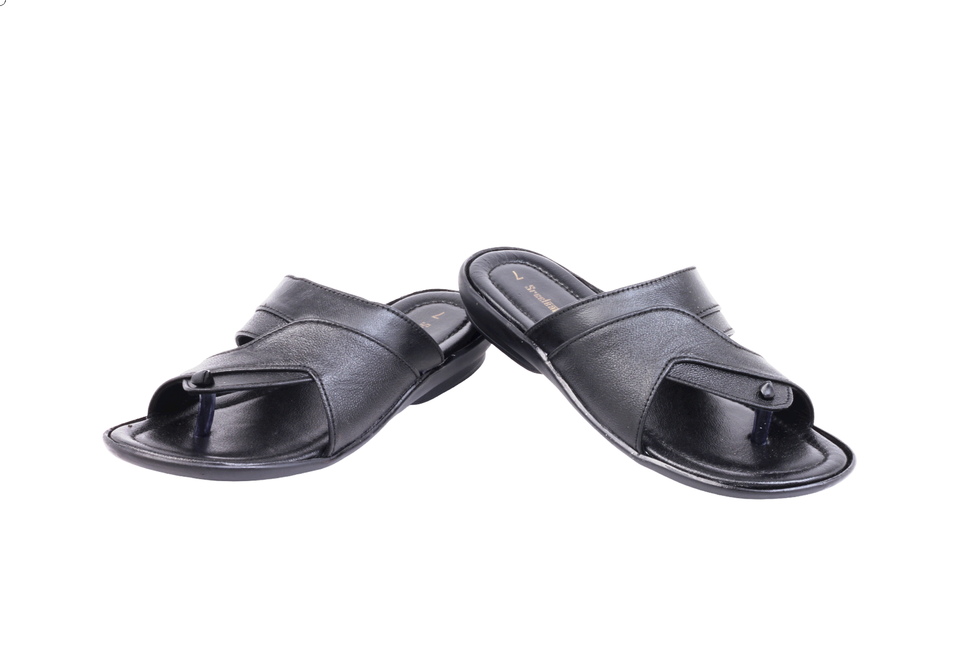 Mens Leather Chappal 28183 â SREELEATHERS