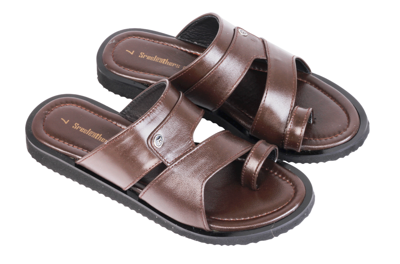 Sreeleathers men's discount sandals with price