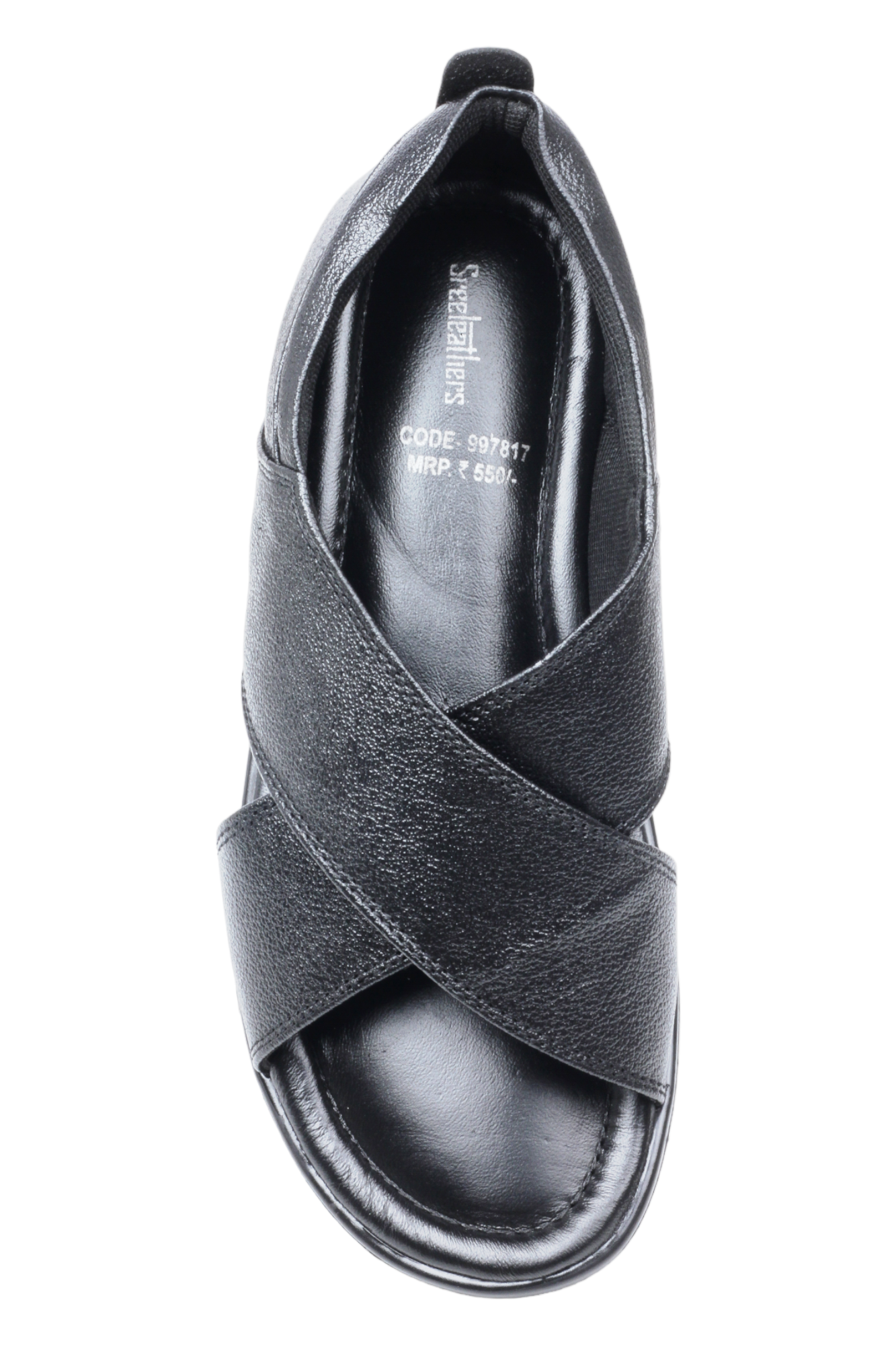 Mens leather Sandal 54901 nieve SREELEATHERS