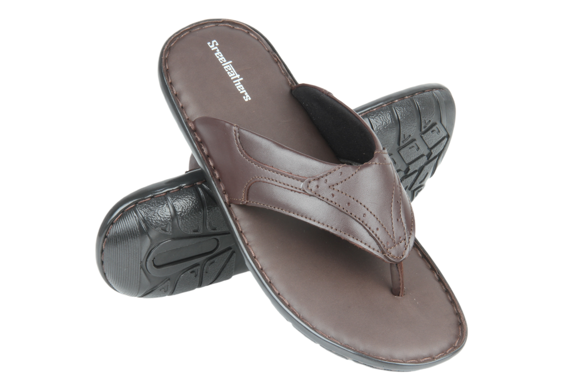 Sreeleathers mens clearance chappals with price