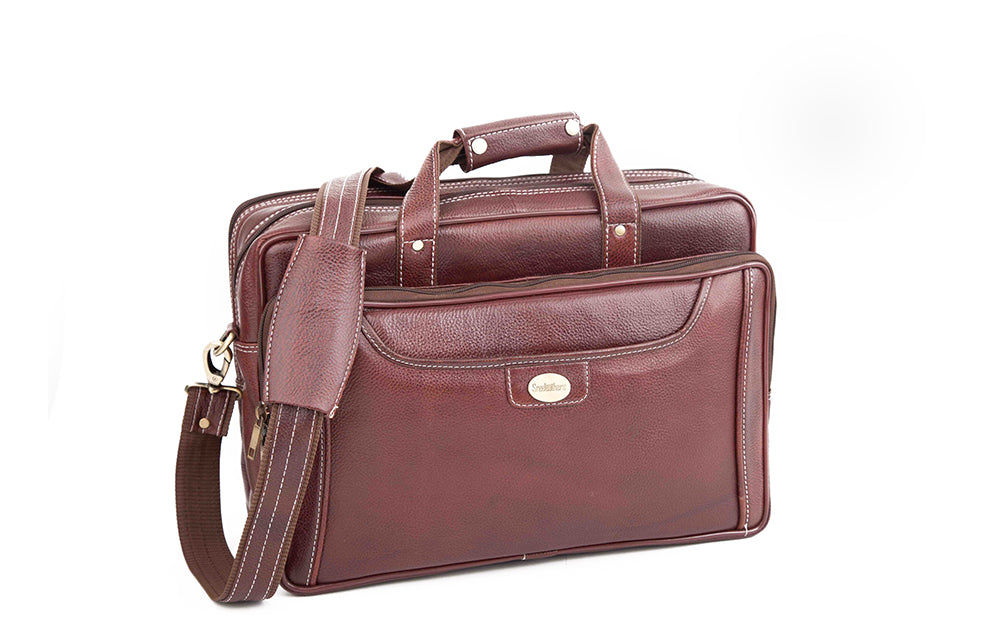 Amazon.com: Leather Messenger Bag for Men, 15.6 Inch Vintage Laptop Bag  Briefcase Satchel : Electronics