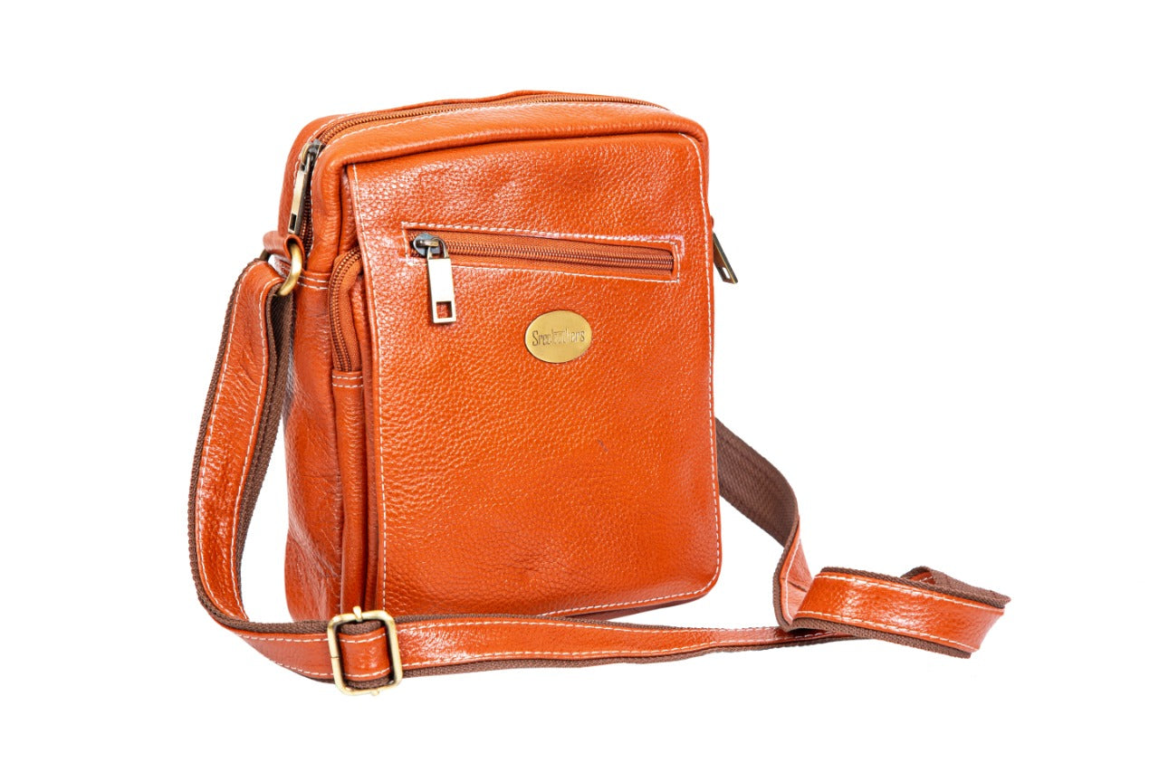 LEATHER SLING BAG 36814 - Main Image
