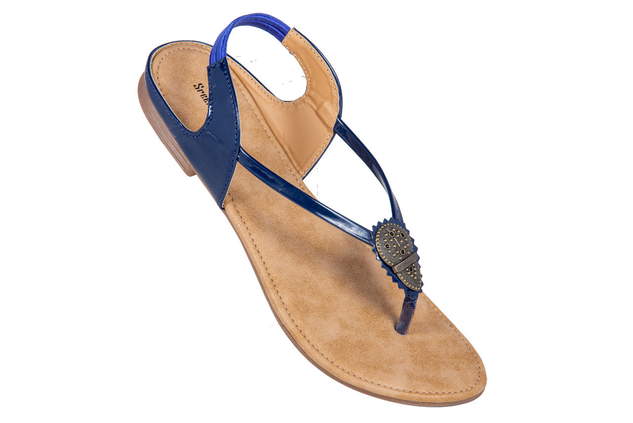 Flat Sandals at Rs 224/pair | Women's Slippers in Agra | ID: 27147921555