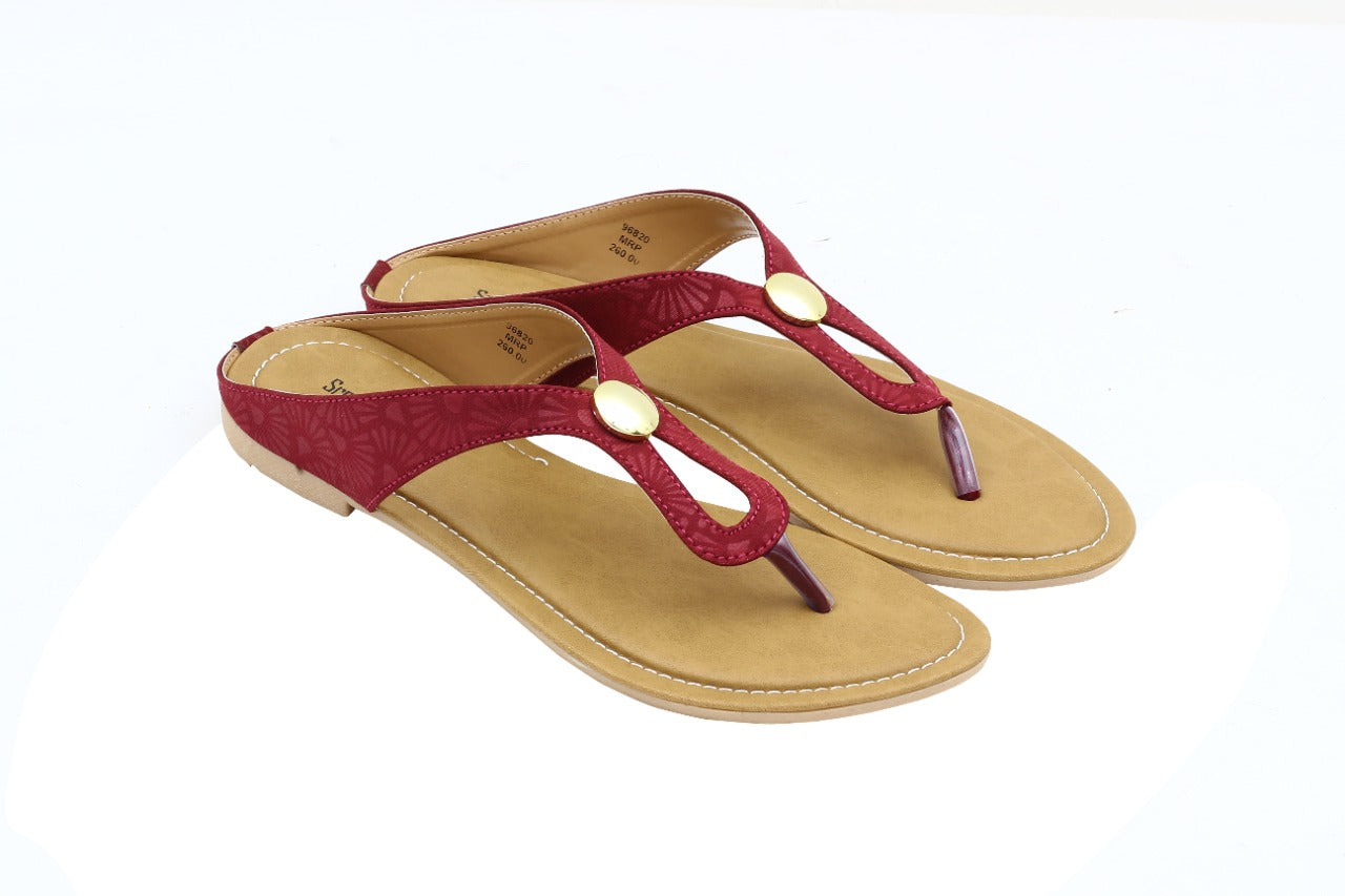 Belt discount chappal ladies